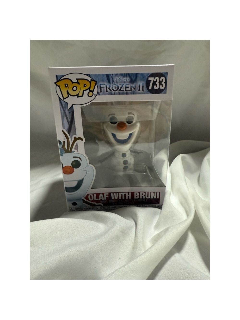 Funko POP! Disney Frozen II Olaf with Bruni Vinyl Figure #733